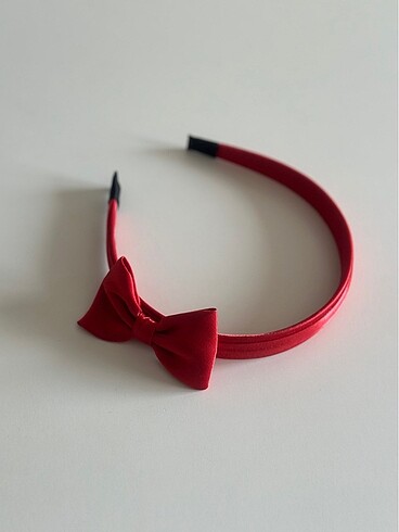 Kırmızı Saten Kaplama Taç - Görsel 2