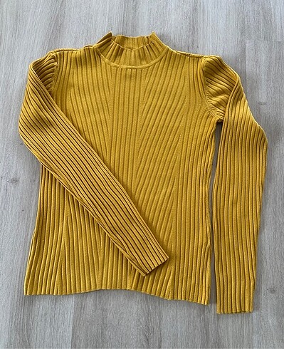 s Beden sarı Renk H&M Kazak Hardal