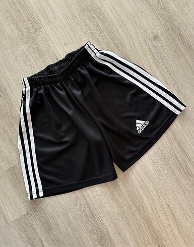 11-12 Yaş Beden siyah Renk Adidas BJK Çocuk Spor Şort Siyah Beyaz