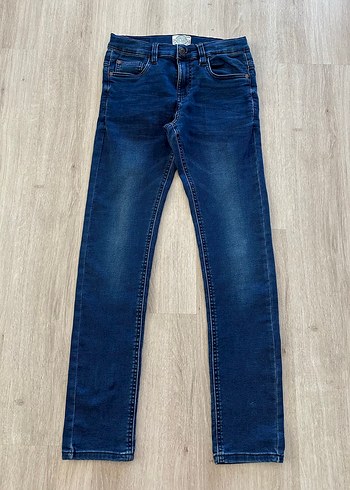 C&A Likralı Çocuk Kot Pantolon Lacivert