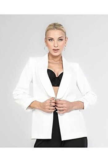 Diğer Krem blazer ceket