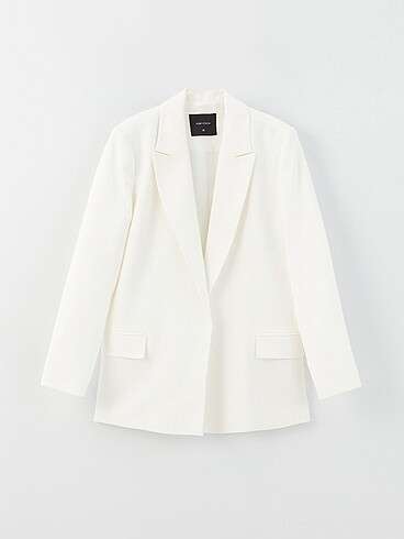Krem blazer ceket
