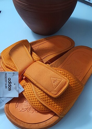 40,5 Beden turuncu Renk Adidas Boost Pharrell Slide
