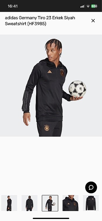 Adidas Germany Tiro Sweatshirt