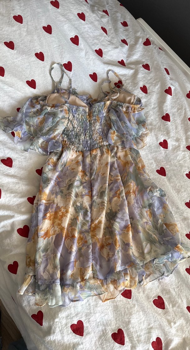 Çok Renkli Kadın Elbise - Görsel 3