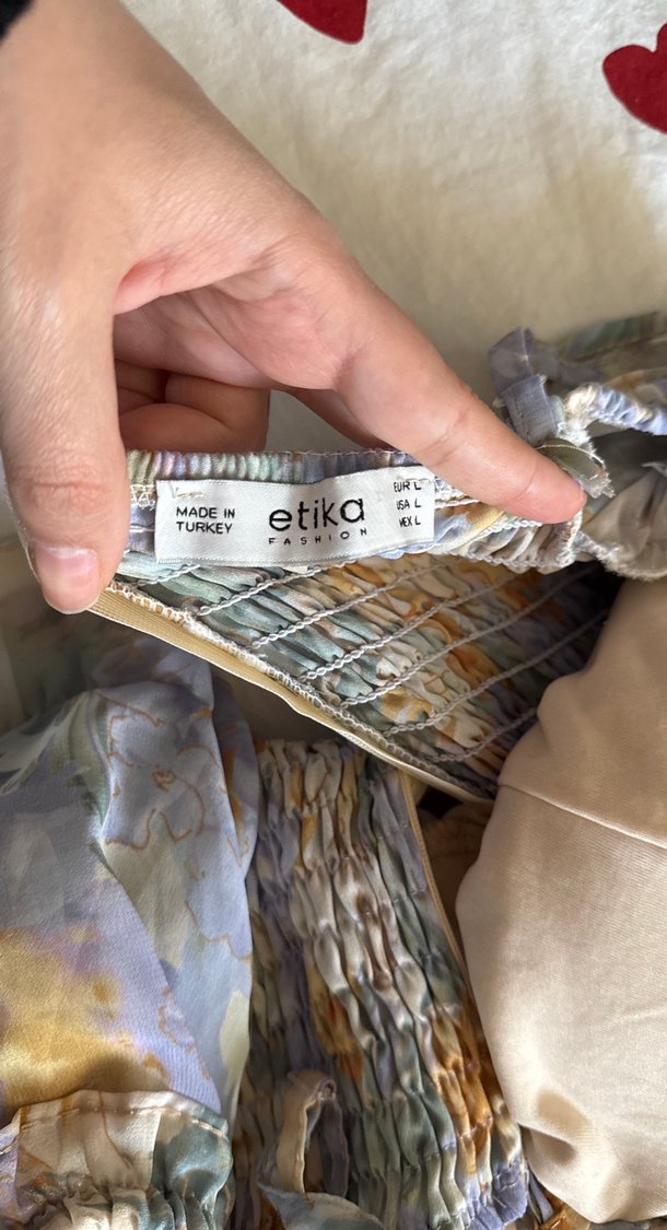 Çok Renkli Kadın Elbise - Görsel 2