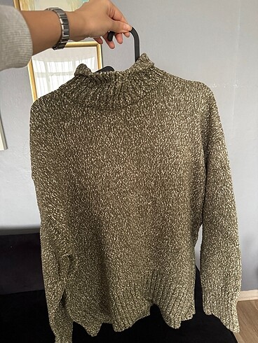 h&m haki kazak