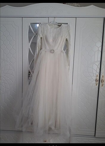Tesettür Nikah Elbisesi