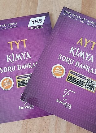 Karekök tyt ayt kimya soru bankalari