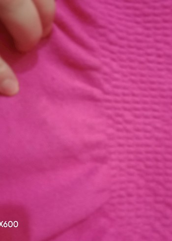 Pembe Kapüşonlu Örme Kadın Sweatshirt - Görsel 7