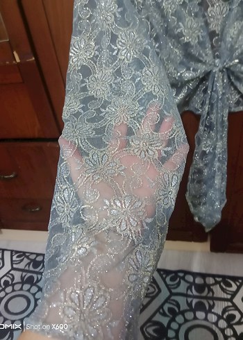 Dantel Detaylı Bohem Mini Bluz - Görsel 5