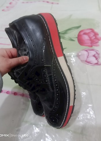 Siyah Rugan Oxford Ayakkabı - Görsel 11