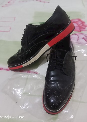 Siyah Rugan Oxford Ayakkabı - Görsel 3