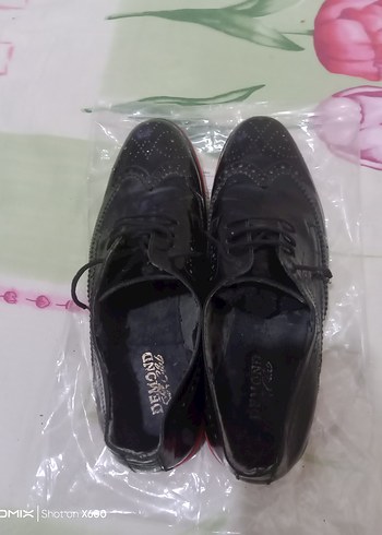 Siyah Rugan Oxford Ayakkabı - Görsel 7