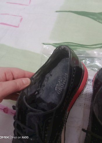 Siyah Rugan Oxford Ayakkabı - Görsel 9