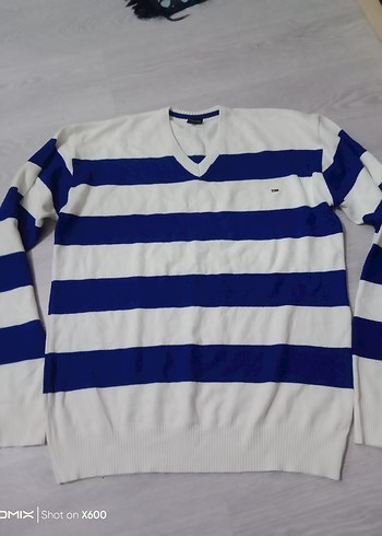 Çizgili kazak - Görsel 2