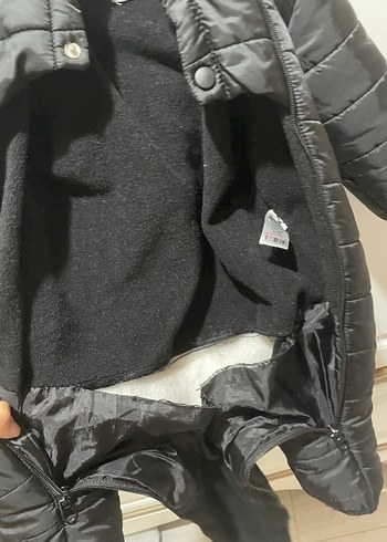 9 Ay Beden Kemerli Siyah Bebek Kayak Tulumu