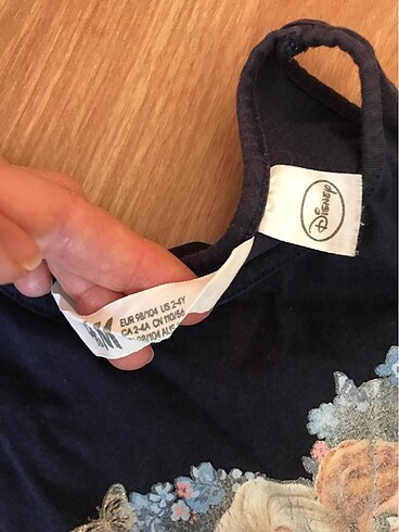 4 Yaş Beden H&M marka 2 Li 2-4 yaş elbise