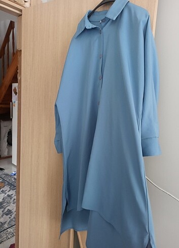xl Beden mavi Renk Gömlek tunik