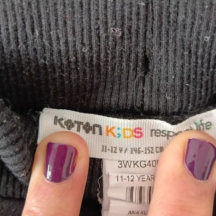 Kız Çocuk Dar Kesim Pantolon - Görsel 2