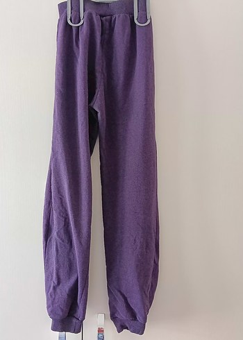 Mor Kadın Salaş Eşofman Altı - Görsel 2