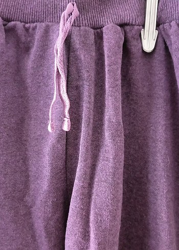 Mor Kadın Salaş Eşofman Altı - Görsel 3