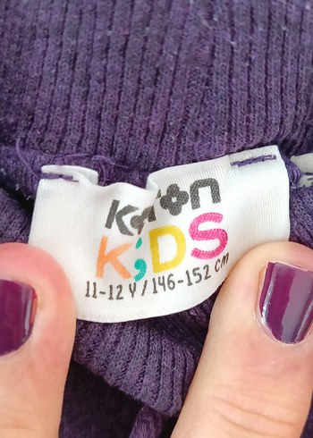 Mor Kadın Salaş Eşofman Altı - Görsel 4