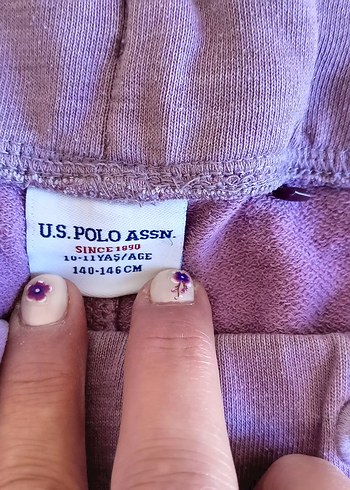 Mor Rahat Kesim Midi Eşofman Altı - Görsel 4