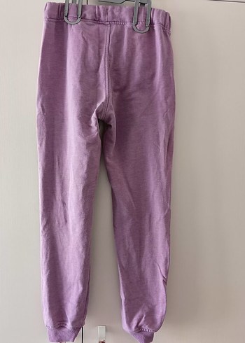 Mor Rahat Kesim Midi Eşofman Altı - Görsel 3