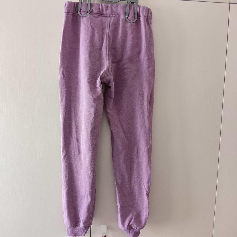 Mor Rahat Kesim Midi Eşofman Altı - Görsel 3