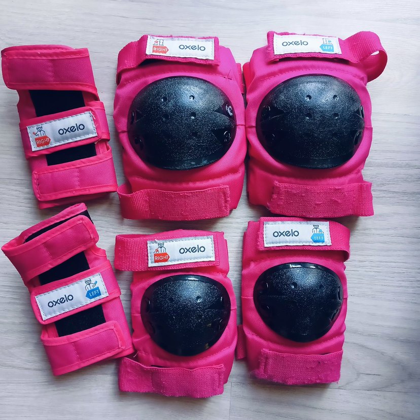 Kızlar için Pembe Koruyucu Set - Görsel 2