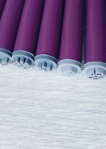 Mavi Gri Tırnak Dekorasyon Damga Seti - Görsel 4