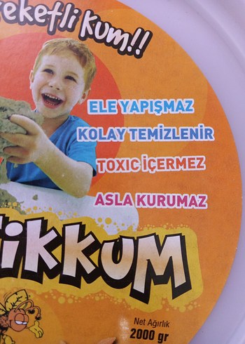 Renkli Mor Kinetik Kum Eğitici Oyuncak - Görsel 3