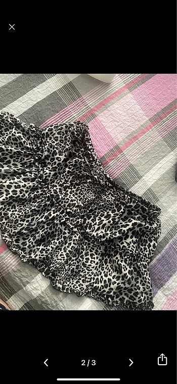 leopar etek y2k vintage