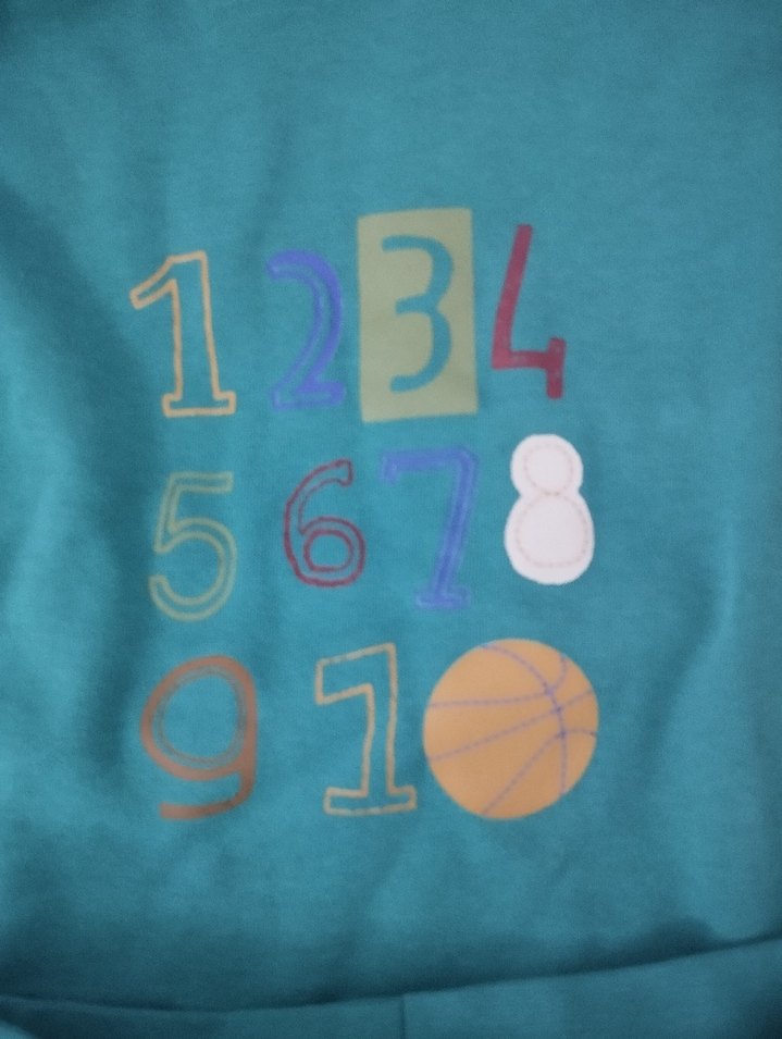 Erkek Çocuk Renkli Baskılı Triko Pijama Takımı - Görsel 2