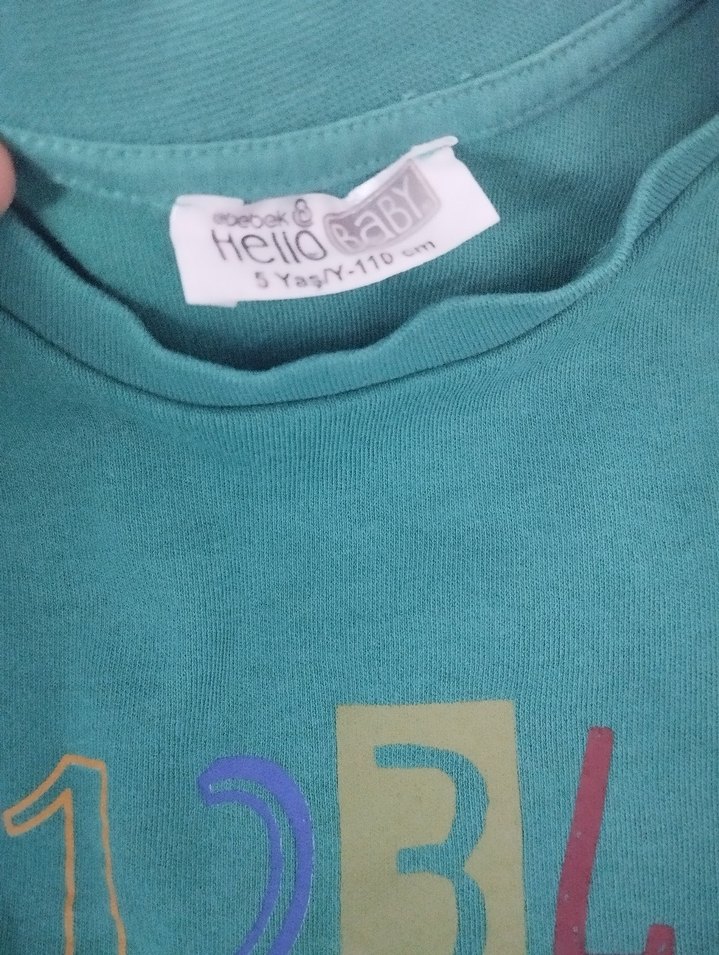 Erkek Çocuk Renkli Baskılı Triko Pijama Takımı - Görsel 3