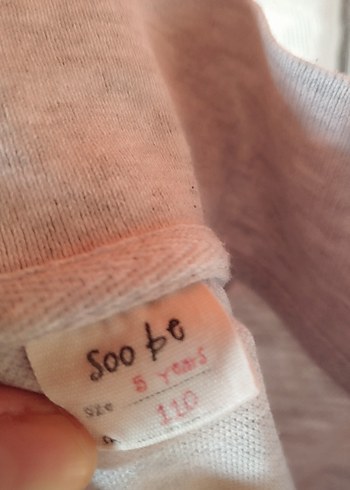 Gri Erkek Çocuk Uzun Kollu Keten Sweatshirt - Görsel 5