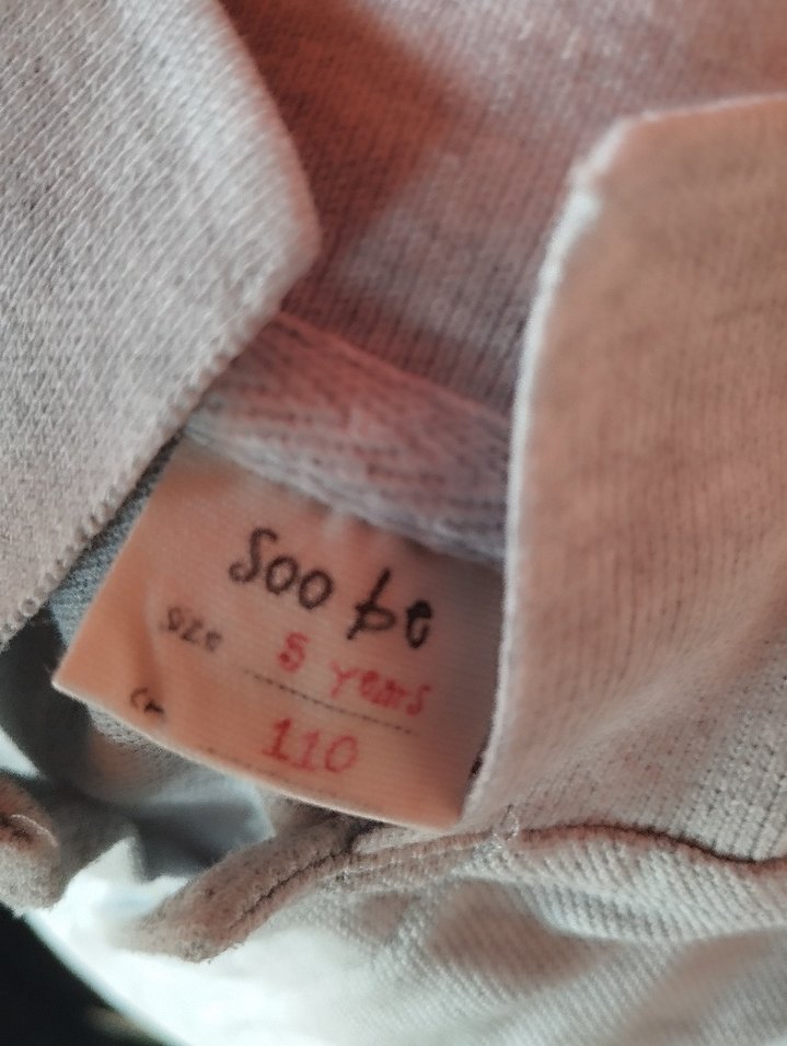 Gri Erkek Çocuk Uzun Kollu Keten Sweatshirt - Görsel 4