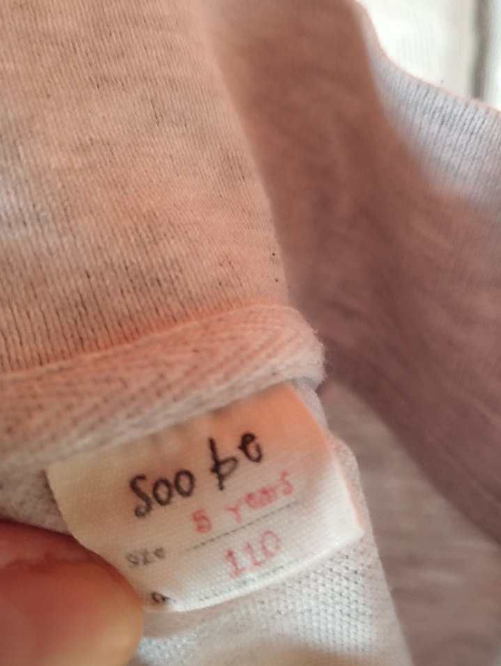 Gri Erkek Çocuk Uzun Kollu Keten Sweatshirt - Görsel 5