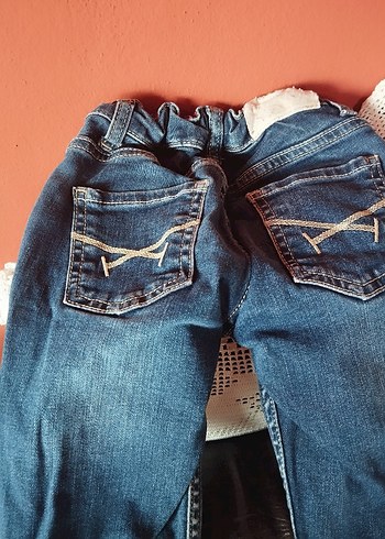 Erkek Çocuk Mavi Bağcıklı Bol Kesim Denim Pantolon - Görsel 5