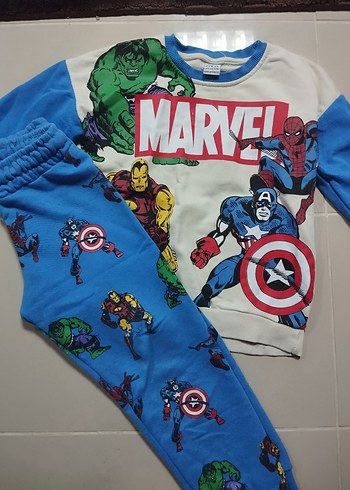 Marvel Baskılı Erkek Çocuk Eşofman Takımı - Görsel 4