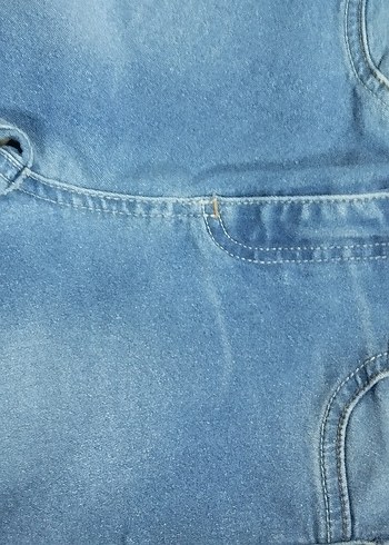 çocuk Mavi Elastik Street Style Jean - Görsel 3