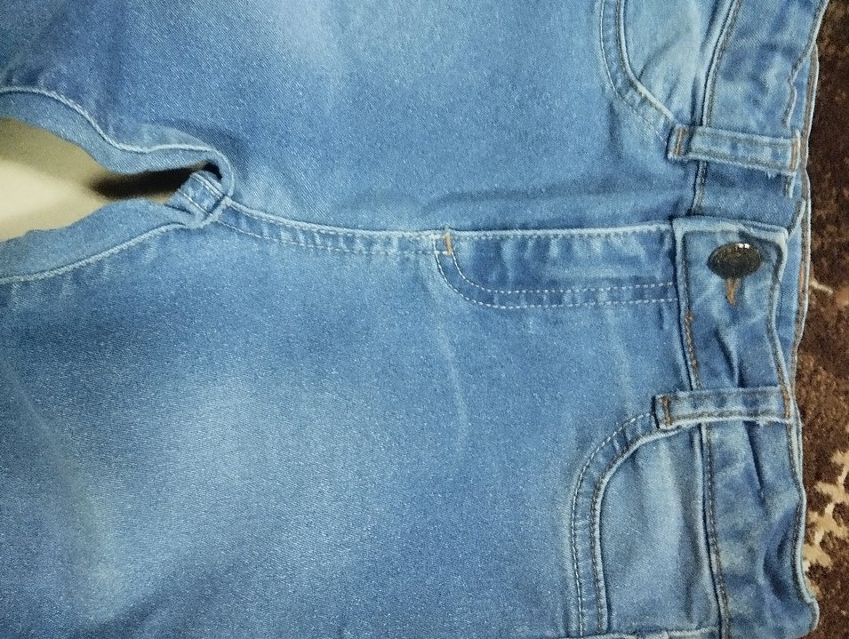 çocuk Mavi Elastik Street Style Jean - Görsel 3