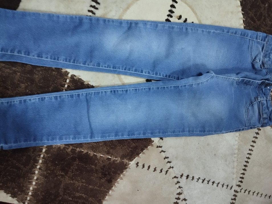 çocuk Mavi Elastik Street Style Jean - Görsel 2