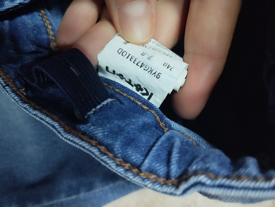 çocuk Mavi Elastik Street Style Jean - Görsel 5