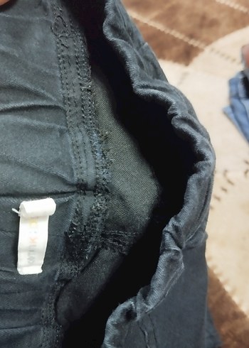 Çocuk siyah Denim Pantolon - Görsel 8