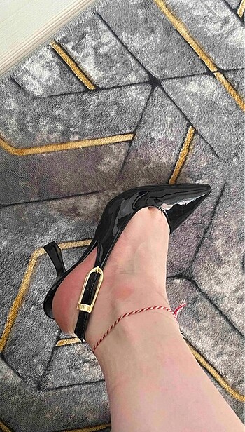 Zara Siyah Stiletto