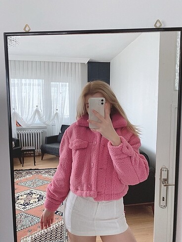 Bershka Bershka peluş ceket