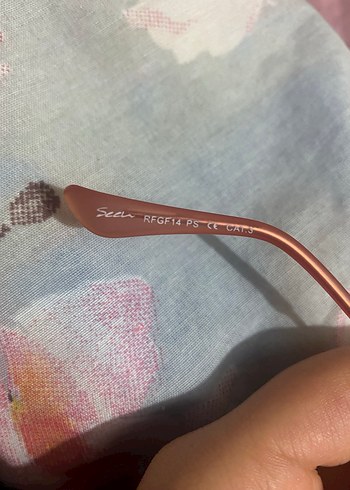 Pembe camlı Cat Eye Bohem Güneş Gözlüğü - Görsel 4