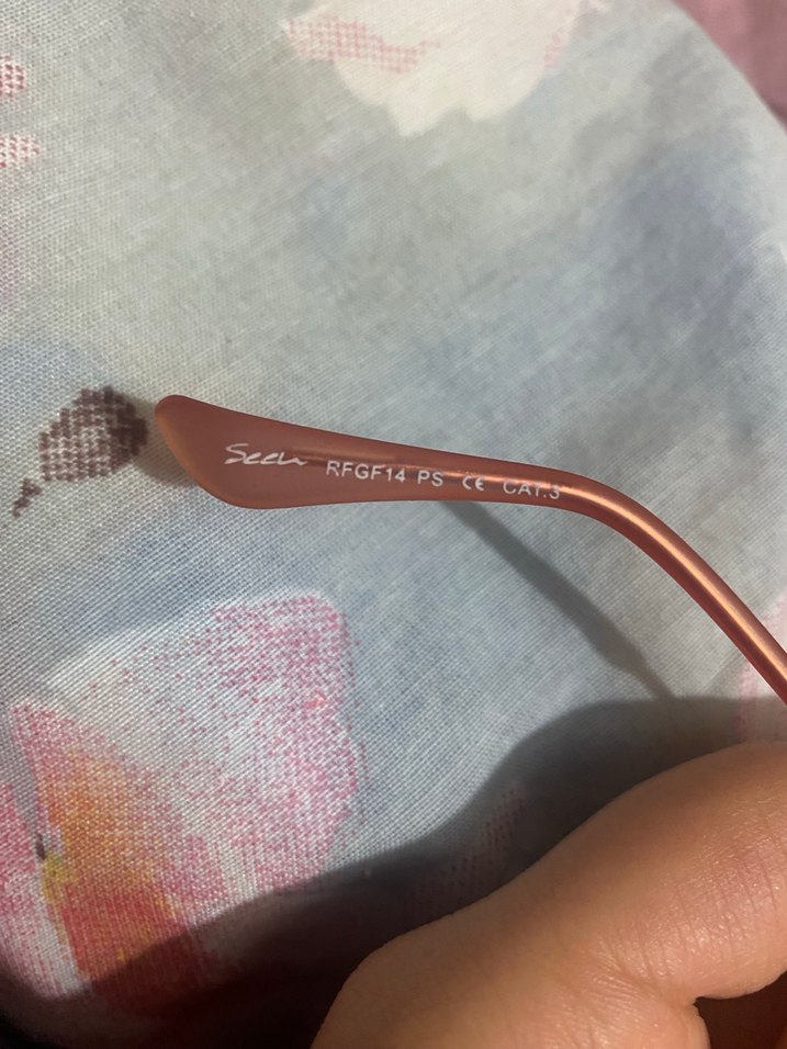 Pembe camlı Cat Eye Bohem Güneş Gözlüğü - Görsel 4